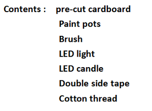Fai da te 3D <span class=keywords><strong>albero</strong></span> di natale lampada artigianale ornamenti di carta cartone pittura giocattoli per la formazione del cervello progetti di scuola materna - Product Image 2