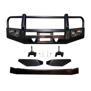 Nouveau pare-buffle avant pour pick-up 4x4 Mitsubishi PAJERO V93/<span class=keywords><strong>97</strong></span> en acier noir poli finition chrome - Product Image 3