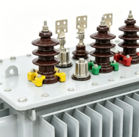 Transformateur immergé dans l'huile triphasé 50Hz 35kV 380V en cuivre/aluminium 10kVA-150kVA Prix usine Personnalisé