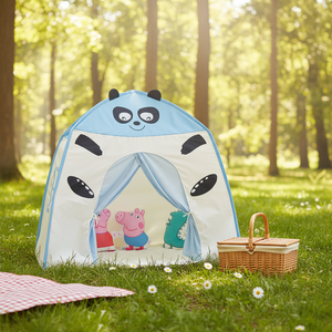 Vente directe d'usine de tentes pour enfants de haute qualité avec visages d'animaux mignons et rideaux pour la chambre des tout-petits et l'espace de jeu - Product Image 6