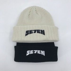 Venta caliente sombrero <span class=keywords><strong>de</strong></span> invierno <span class=keywords><strong>de</strong></span> alta calidad personalizable diseño al por mayor con logotipo bordado gorros <span class=keywords><strong>de</strong></span> puño <span class=keywords><strong>de</strong></span> invierno - Product Image 4