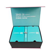 Boîtes de rangement personnalisées pour aligneurs dentaires, étuis en plastique pour appareils de rétention, étuis pour prothèses dentaires avec logo, boîte de rangement pour aligneurs à fermeture magnétique