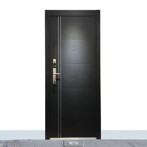 2024 Latest Design Two colors High Quality Security Steel Door Strong Room Iron Door