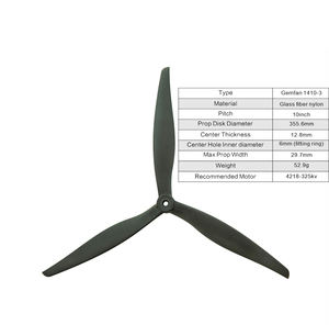 Bán buôn mua sắm trực tuyến giao hàng nhanh gemfan 1410 <span class=keywords><strong>3</strong></span> 10 inch cánh quạt sợi thủy tinh chất liệu nylon cánh quạt - Product Image 2