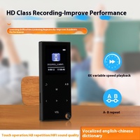 Altavoz externo HiFi de edición para estudiantes transfronteriza, reproductor de música MP3 y MP4 con Bluetooth Touch FM Radio, venta directa