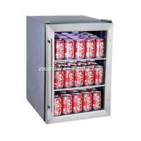Pour 62L compresseur vin et boissons réfrigérateur électrique refroidisseur de JC-62E autoportant ETL CE Rohs approbation pour usage domestique hôtel