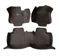 2025 offre compétitive 5D 7D tapis de sol de voiture de luxe imperméable à l'eau pressé à chaud PVC cuir matériaux modèle personnalisé pour Highlander Corolla