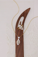 Collar Elegante Vintage de Plata de Ley S925, un Favorito de Celebridades, Influencers e Íconos de Estilo, Diseñador Milánico