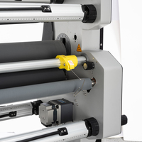 Machine à plastifier électrique automatique LF1700-D2, plastifieuse de film de 1630 mm pour signalétique en papier et en plastique