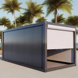 Structure en acier de 20 pieds Stockage extérieur démontable Petite <span class=keywords><strong>maison</strong></span> modulaire préfabriquée <span class=keywords><strong>Maison</strong></span> préfabriquée Conteneur d'expédition <span class=keywords><strong>Garage</strong></span> à <span class=keywords><strong>vendre</strong></span> - Product Image 1