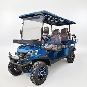 Carrito de Golf Eléctrico de 6 Plazas con Tracción en las 4 Ruedas, Precio Económico, Color Personalizado - Product Image 2