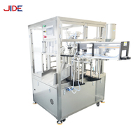 Mini machine de vis de capsulage de remplissage de poche rotative automatique nouvelle pour les produits chimiques alimentaires pour les tomates liquides en papier becs laitiers PLC