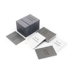 Fournisseur professionnel de cartes de <span class=keywords><strong>jeu</strong></span> de tarot Laser Ramy Logo en gros - Product Image 4