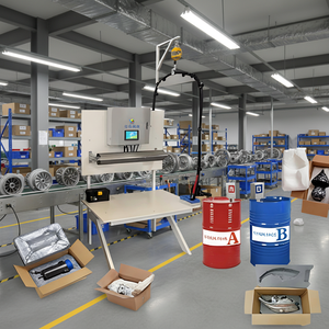Componenti Chimici PU di Grado Industriale Liquidi Bianchi e Neri per Macchine di Imballaggio a Schiuma in Loco - Product Image 4