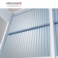 Stores de protection solaire en aluminium pour murs architecturaux, volets extérieurs pour fenêtres