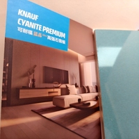 Plafond et cloison sèche modernes en plaques de plâtre imperméables avec surface en papier plâtré pour usage hôtelier