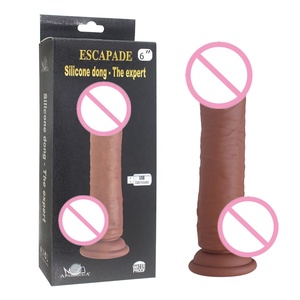 Medische Siliconen Toys Sex Adult Producten Grote Faux Realistische 6 Inch Enorme Penis Mannen Siliconen Dildo Vrouwelijke <span class=keywords><strong>Vagina</strong></span> - Product Image 5