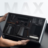 MAX Premium – Serveur de café manuel moderne et écologique, avec balance intégrée, dans un coffret cadeau de luxe