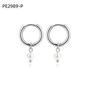 Fashion ARO with Pearl Earrings PE2989 for Women High Quality Jewelry - Product Image 1