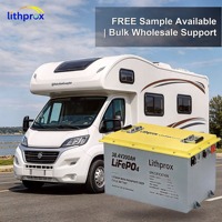 Batterie LiFePO4 rechargeable 38,4V 200Ah Grade A 6000 Deep Cycle RV Bluetooth Smart BMS M8 Terminal CE RoHS IP67 OEM ODM