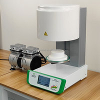 Horno de porcelana al vacío profesional para laboratorio dental, horno de cocción de cerámica con control por pantalla táctil para la sinterización de restauraciones
