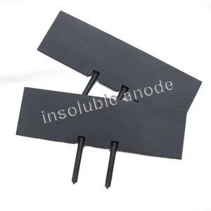 MMO oxidation IrO2 coated titanium sheet anode for salt water electrolysis of swimming pool chlorinator