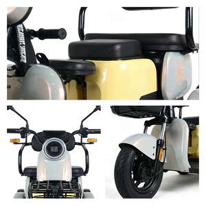 Venta Directa de Fábrica, Triciclo Eléctrico de Ocio de 60V, Scooter de Tres Ruedas <span class=keywords><strong>para</strong></span> Turismo, Transporte Diario <span class=keywords><strong>para</strong></span> Personas Mayores - Product Image 3