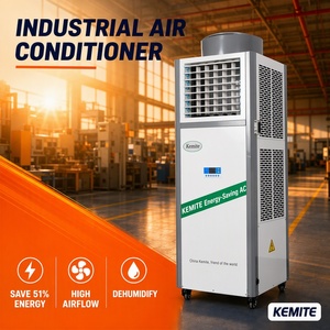 Aire Acondicionado Industrial Kemite R410a con Compresor Scroll de 10.8kw, Enfriamiento Evaporativo Indirecto, Sistema Split HVAC AHU KMT-90 - Product Image 1