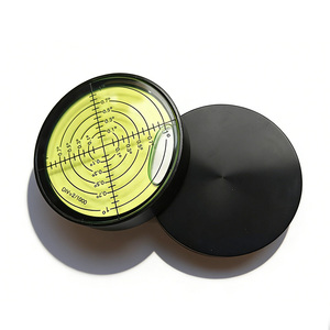 60*11,5 Hoge precisie metalen circulaire magnetische niveaumeter, groene bel, 60 mm diameter, 12 mm hoogte - Product Image 3