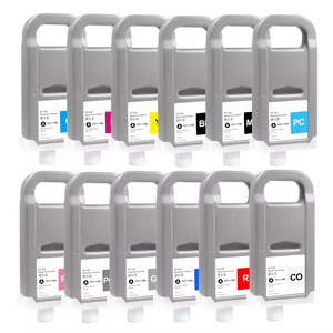 Cartouche d'encre pigmentée compatible PFI-2700 de 700 ml, 11 couleurs, pour traceur <span class=keywords><strong>Canon</strong></span> GP-2000 GP-4000 GP-4600S GP-6600S avec puce - Product Image 1