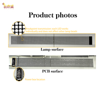Écran transparent holographique LED 3D personnalisé P3.91, film flexible pour affichage intérieur, pour les vitrines de magasins de détail, verre