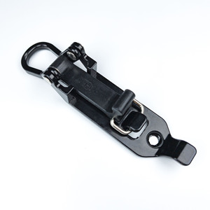 Support de pelle noir HM3510 pour barre de toit, pinces métalliques en caoutchouc, supports muraux, kit de fixation rapide pour hache - Product Image 1