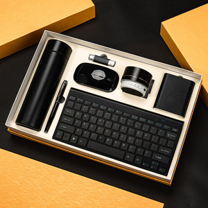 Çalışan hediye seti ofis kurumsal hediye seti lüks promosyon iş erkek takım elbise klavye powerbag combo - Product Image 2