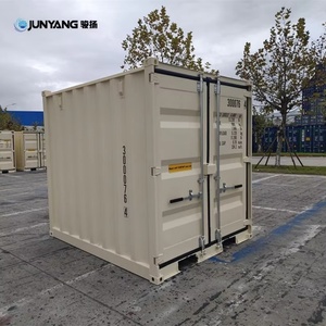 ตู้คอนเทนเนอร์เก็บของแบบพกพาขนาดเล็กสั่งทำพิเศษ ขนาด 4 ฟุต 10 ฟุต ชุดทำจากเหล็กคอร์เทนที่ทนทาน ได้รับการรับรองมาตรฐาน ISO9001 ขนาด 8 ฟุต พร้อมไม้ - Product Image 2