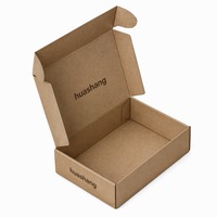Boîte en carton kraft pliable avec doublure en éponge, découpée à la forme d'avion, monobloc, pour produits pour bébés et emballage de maternité