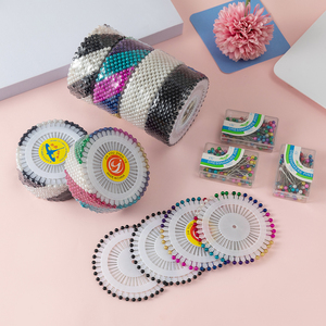 38Mm Đầy Màu Sắc An Toàn Pins Vòng Đầu May Ngọc Trai Đầu <span class=keywords><strong>Pin</strong></span> Cho Phụ Kiện May Mặc - Product Image 2