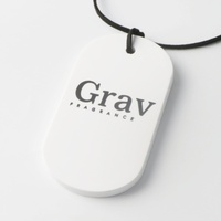 FinRu personnalisé ovale imprimé en céramique arôme pierre diffuseur pendentif argile parfum désodorisant pour chambre hôtel décoration de la maison