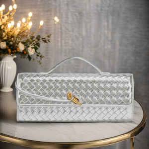 <span class=keywords><strong>Borse</strong></span> a mano da donna alla moda a tracolla da sera con impugnatura a tracolla borsa pochette con cinturino a tracolla in pelle sintetica - Product Image 3