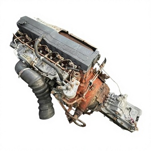 Moteur diesel 6 cylindres d'origine japonaise 6HE1 avec boîte de vitesses assortie, 7,127 L, 160-215 CV pour camion Isuzu FSR FRR - Product Image 1