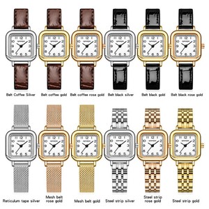 Montre-bracelet à quartz carrée mini élégante et vintage Sanda 1120 pour femme, montre quotidienne minimaliste et tendance pour femme - Product Image 3