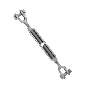 Hot Dip Galvanized Drop Forged Cable Turnbuckle US Type Turnbuckle Jaw&Jaw Turnbuckle