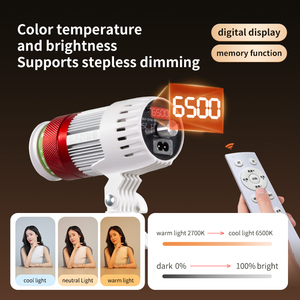 Nuevo Foco LED SLP-ZY30 Bi de 40W COB Bi para Exteriores, Mini Foco LED de Alta Luminosidad de 220V para Fotografí<span class=keywords><strong>a</strong></span> - Product Image 5