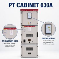 Disjoncteur sous vide à tiroir métallique KYN28A-12 12 kV pour alimentation en entrée de centrale électrique et usine industrielle