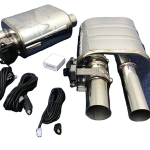 <span class=keywords><strong>Precio</strong></span> bajo Venta Universal impermeable controlador remoto doble Acero inoxidable válvulas silenciadores para coche - Product Image 1