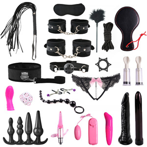 Kovida ชุดพันธนาการบนเตียงทาสสำหรับผู้หญิงและผู้ชาย, ชุดสายรัดผ้าพลัฌพันธนาการบนเตียงขนาด22ชิ้น - Product Image 5