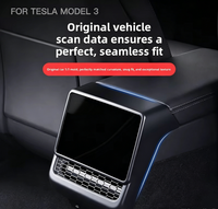 Cache de protection en plastique pour les aérateurs arrière de climatisation - Nouvel accessoire de style automobile pour Tesla Model 3 Refreshed Edition, facile à installer
