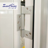 Reconnaissance faciale adaptative de qualité supérieure serrure intelligente en aluminium sécurité entrée avant persienne obturateur porte de cour