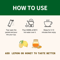Tisane Ekon aux herbes naturelles, ginseng, baies de goji entières et chrysanthème, mélange sans caféine pour l'équilibre quotidien des hommes