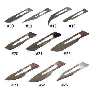 100Pcs Disposable <strong>Sterile</strong> Carbon Steel <strong>Medical</strong> Surgical Scalpel Blades - Product Image 2
