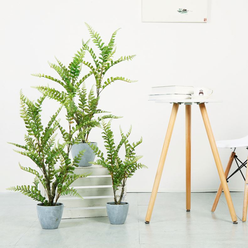 Fast Shipping Customized Artificial Green Plants New Style Cheap Fern Decoration